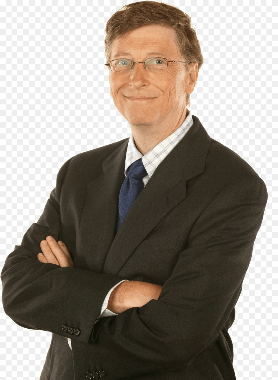 Bill Gates Suit Bill Gates Microsoft, Accessories, Tie, Portrait, Photography Free Png Download