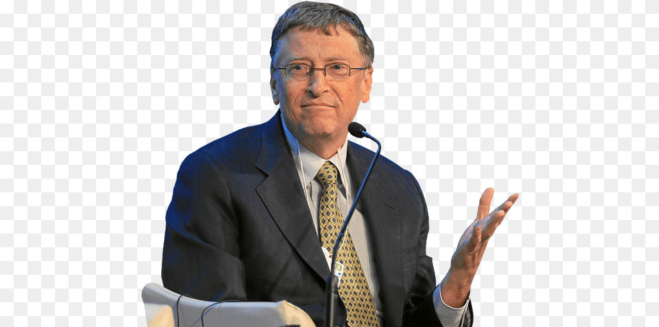 Bill Gates Transparent Image Famous Eagle Scouts, Accessories, Person, People, Man Free Png