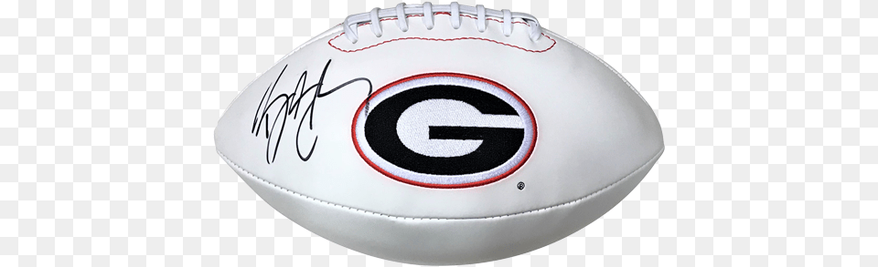 Bill Goldberg Autographed Georgia Football Autographed Paraphernalia, Ball, Rugby, Rugby Ball, Sport Free Png Download
