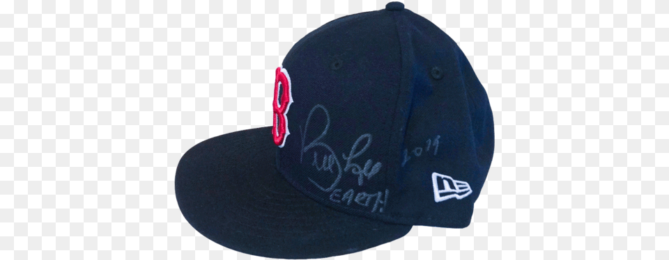 Bill Lee Signed Boston Red Sox Baseball Cap New Era, Baseball Cap, Clothing, Hat Png