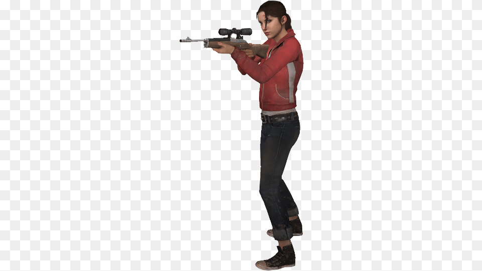 Bill Left 4 Dead 1 Zoey, Weapon, Rifle, Firearm, Gun Free Png