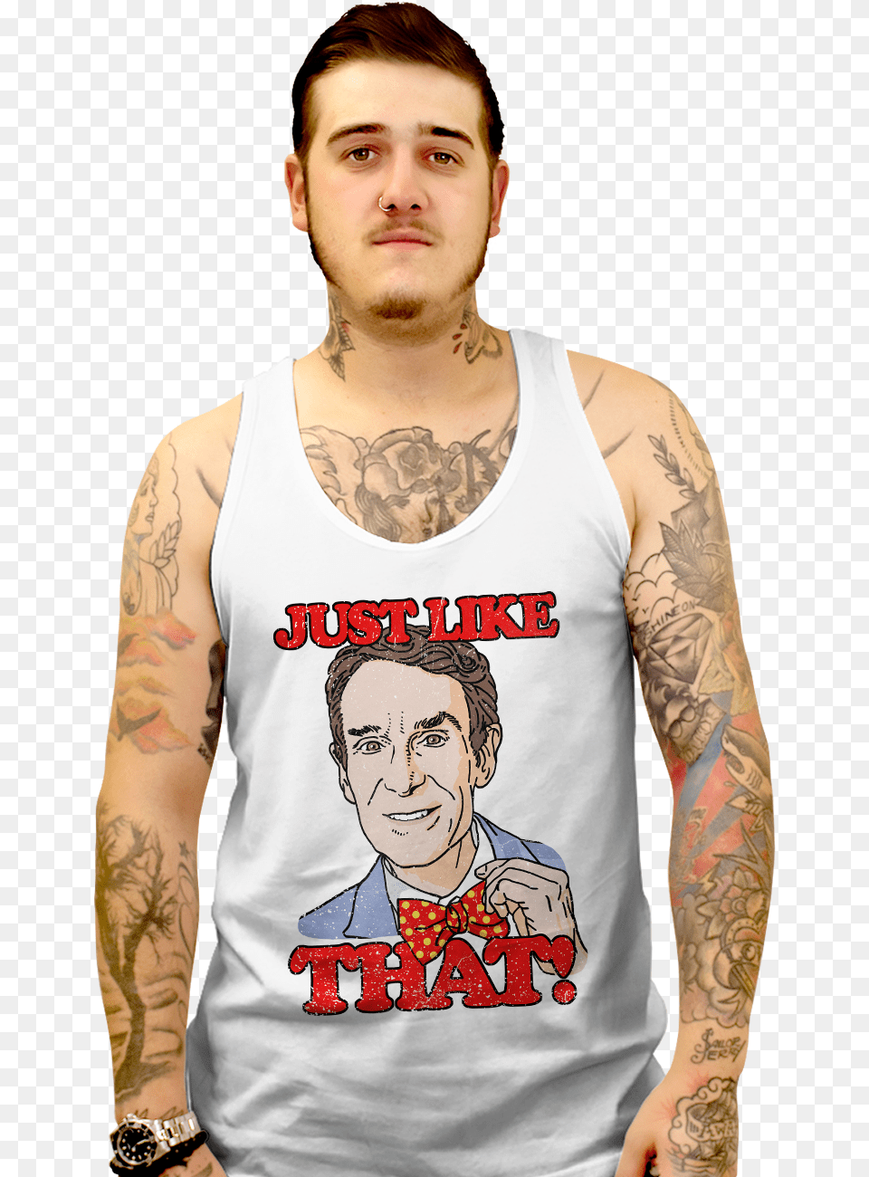Bill Nye, Tattoo, Clothing, T-shirt, Skin Png Image