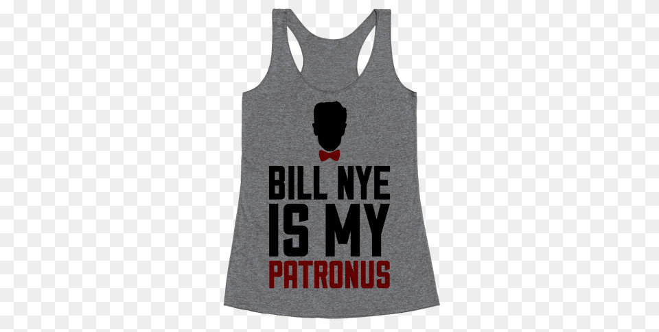 Bill Nye Racerback Tank Tops Lookhuman, Clothing, Tank Top, Person Free Png