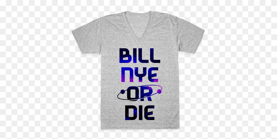 Bill Nye V Neck Tee Shirts Lookhuman, Clothing, Shirt, T-shirt Free Png