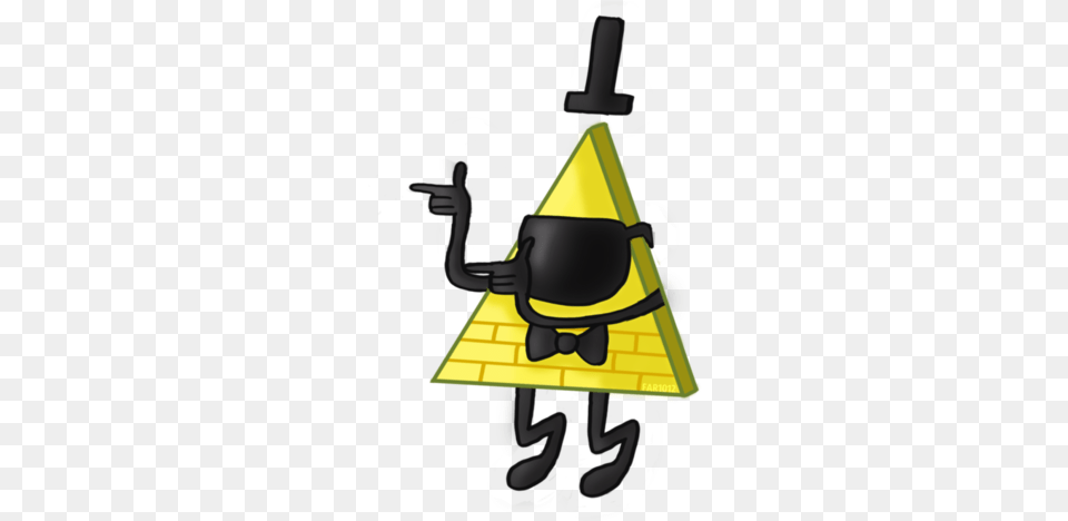 Bill Pic Bill Cipher, Triangle, Lighting, Clothing, Hat Png