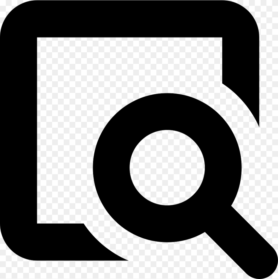 Bill Search Icon Stencil, Text, Symbol Free Png Download