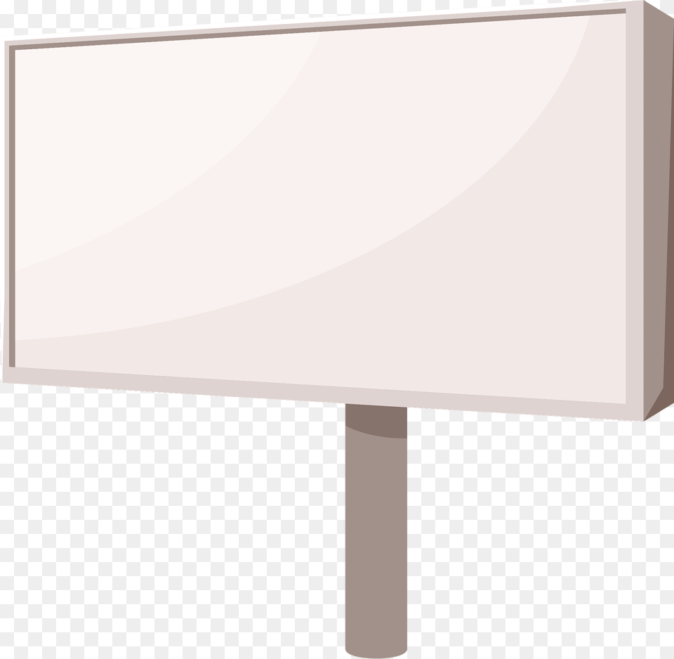 Billboard Clipart, White Board, Advertisement Free Png Download