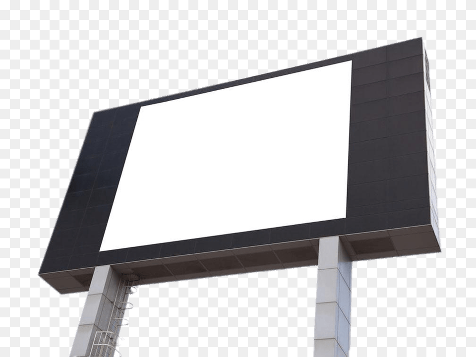 Billboard White Screen, Advertisement, Architecture, Building, Electronics Free Transparent Png