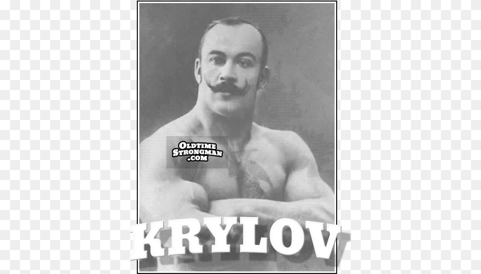 Billed As The King Of Kettlebells The Great Russian Last Century Strongman, Advertisement, Face, Head, Portrait Free Transparent Png