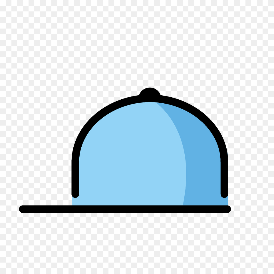 Billed Cap Emoji Clipart, Baseball Cap, Helmet, Clothing, Hat Free Png