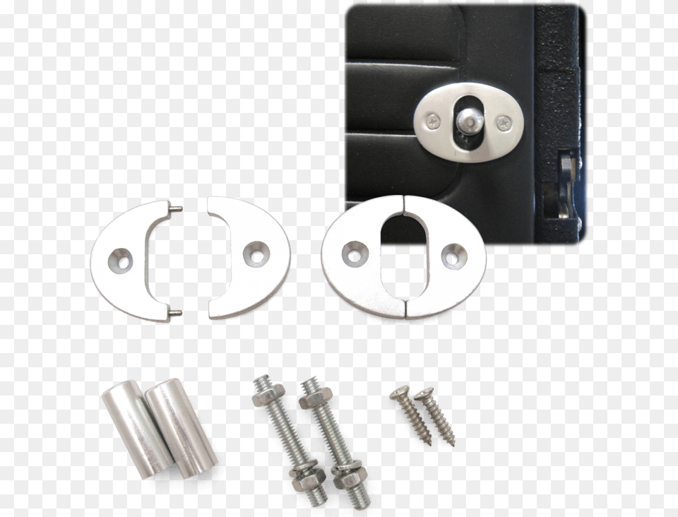 Billet Knob Set With Plates For Bear Claw Latches Bear Claw Latch, Machine, Screw, Device Png
