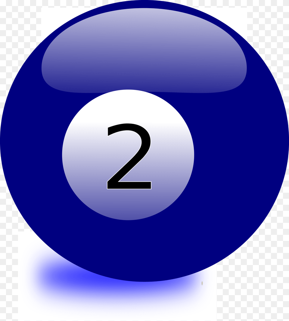 Billiard Ball Clipart Blue, Number, Symbol, Text, Disk Free Transparent Png