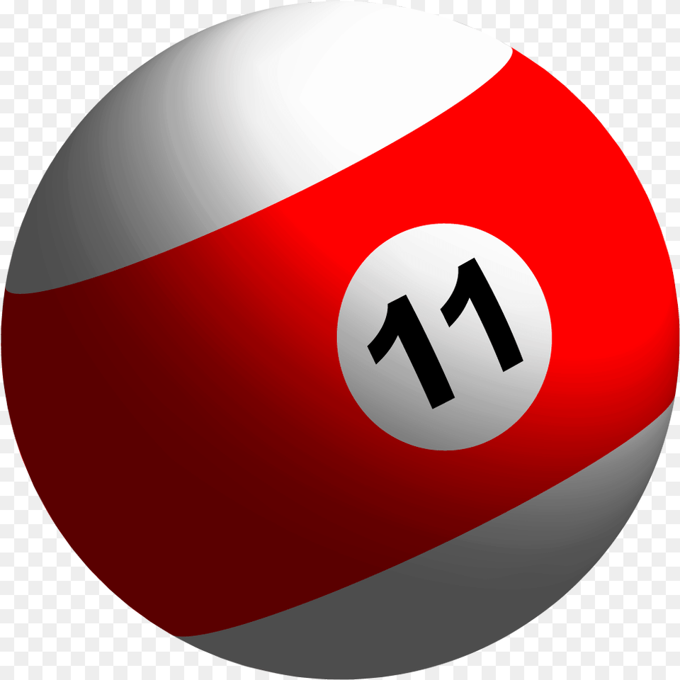 Billiard Ball Download Red Stripe Pool Ball, Sphere, Football, Soccer, Soccer Ball Png