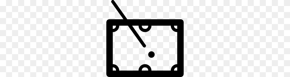 Billiard Pool Table Pool Sports Icon, Gray Free Transparent Png