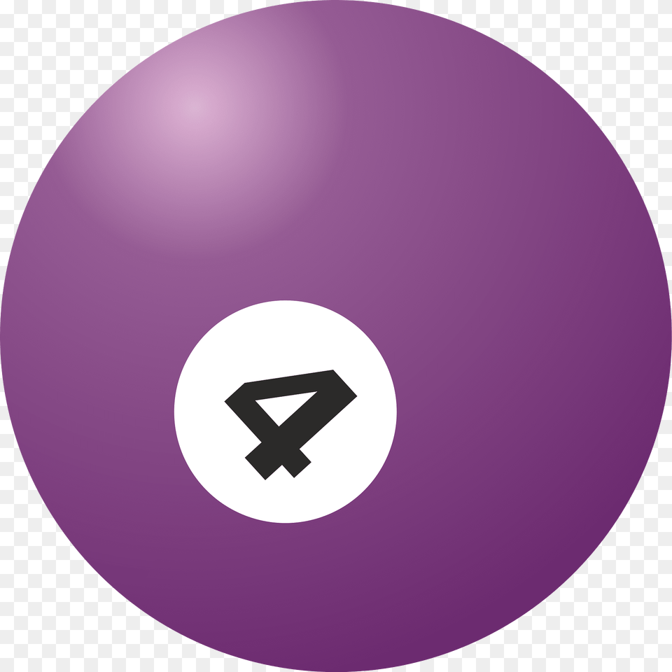 Billiards Clipart, Purple, Sphere, Symbol, Disk Free Png