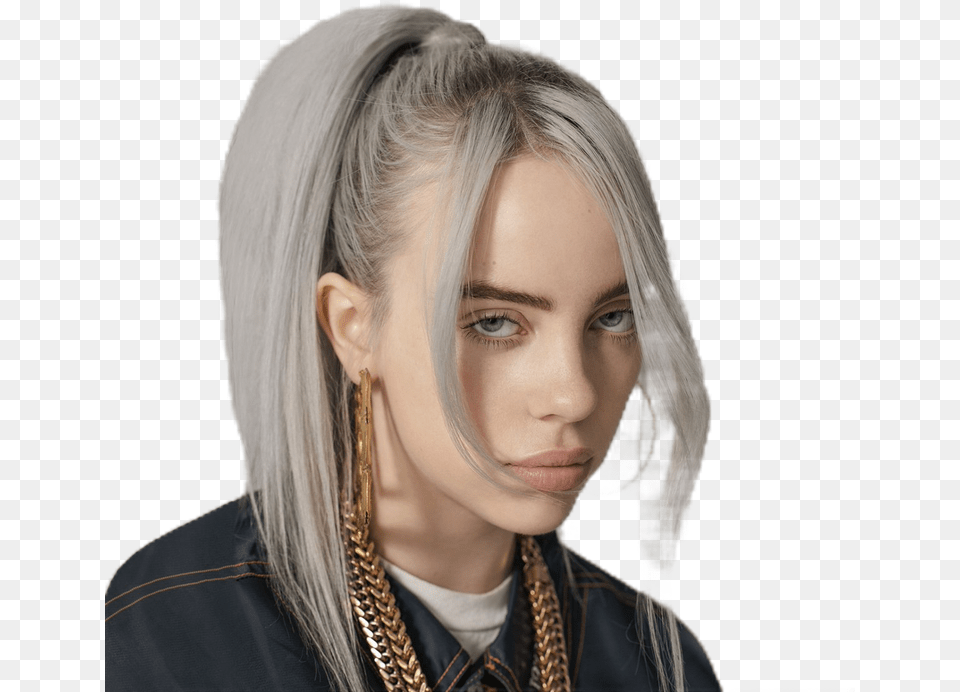 Billie Eilish Billie And Eilish Image Billie Eilish Pink Hair, Head, Blonde, Face, Portrait Free Png