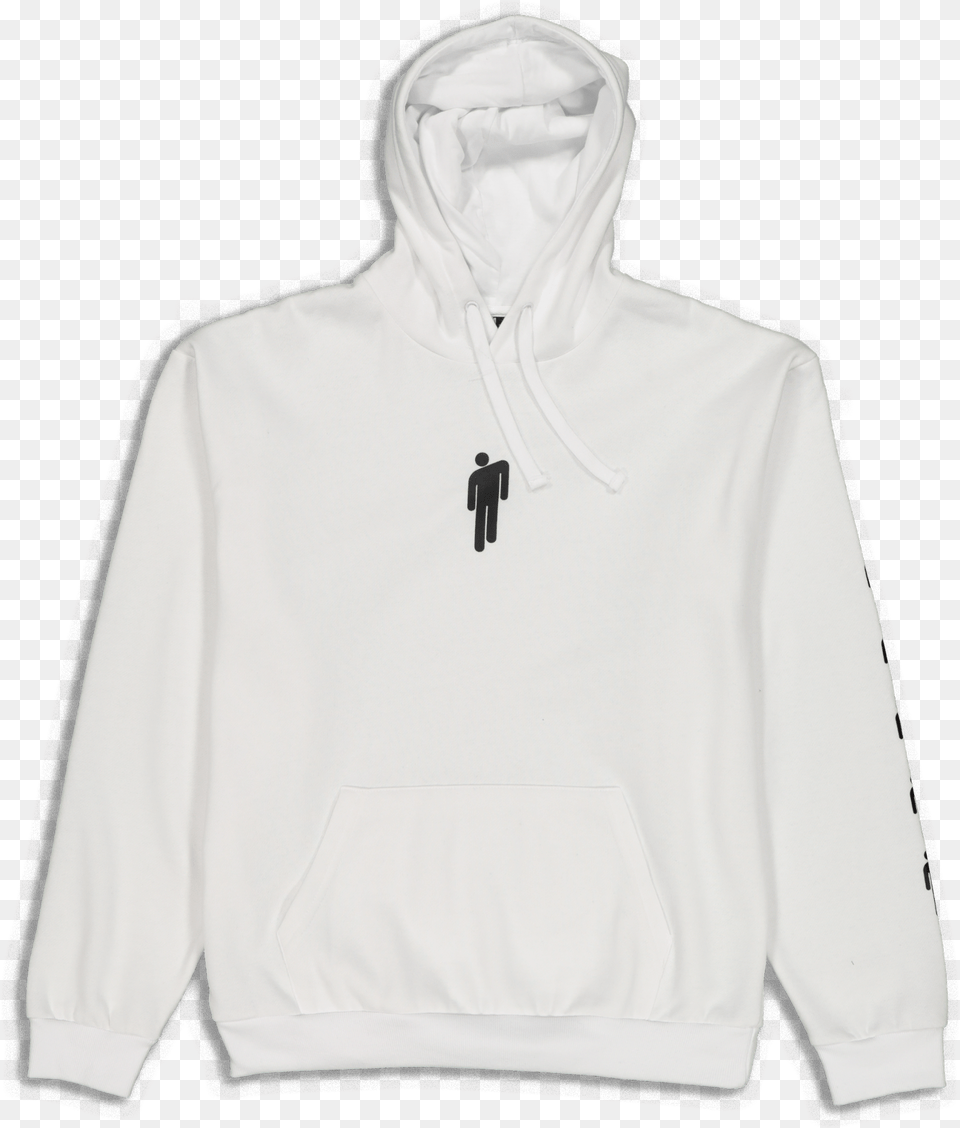 Billie Eilish Hood White Hooded, Clothing, Hoodie, Knitwear, Sweater Free Png