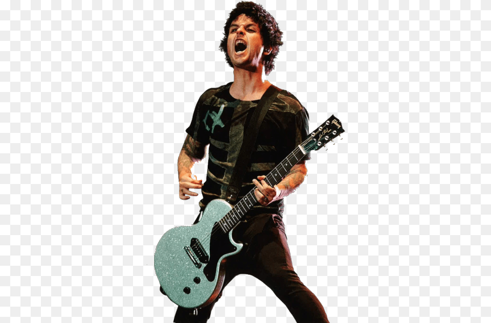 Billie Joe Armstrong, Guitar, Musical Instrument, Music, Guitarist Free Transparent Png