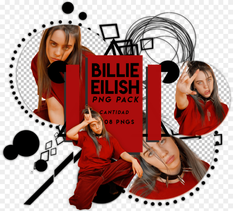 Billieelish Sticker Billie Eilish Render, Photography, Adult, Teen, Person Png