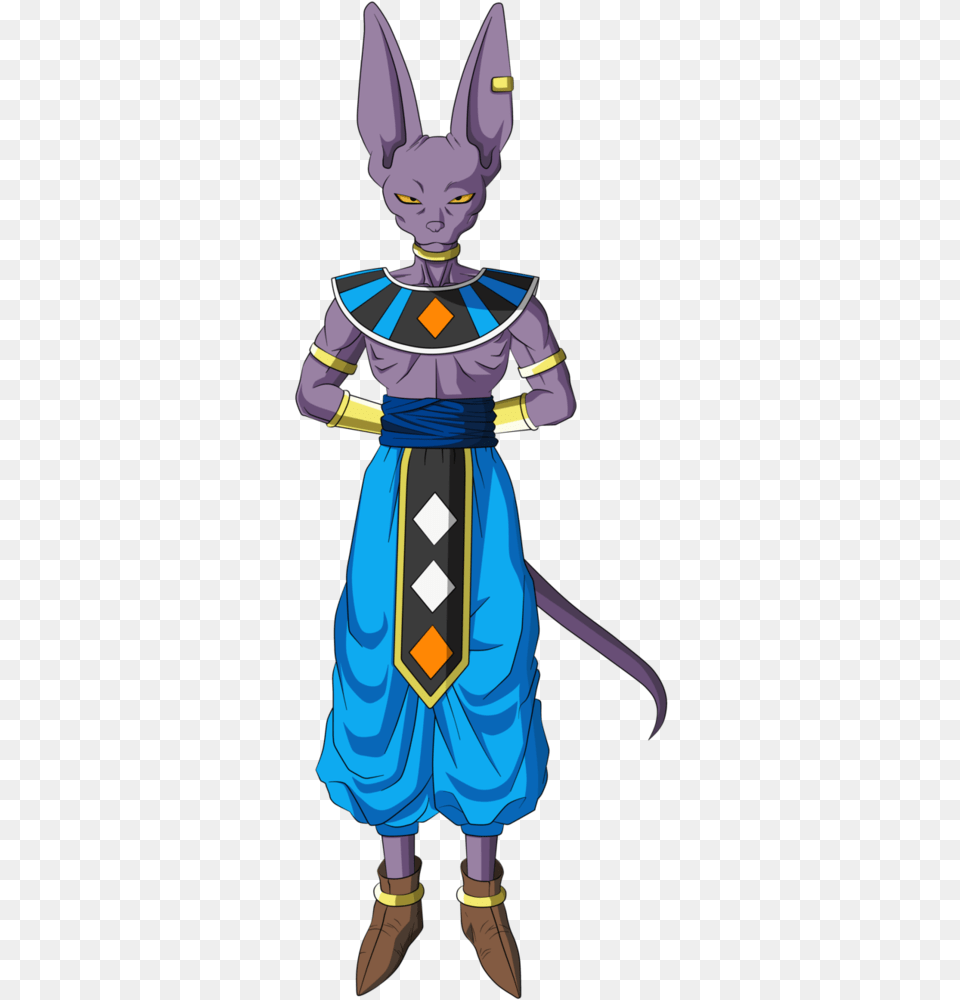 Bills Pictures Dragon Ball Future Beerus, Person, Clothing, Costume, Animal Png Image