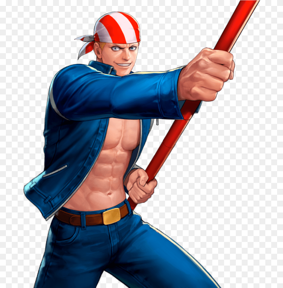 Billy Kane Art King Of Fighters All Stars 98, Person, Body Part, Finger, Hand Free Png