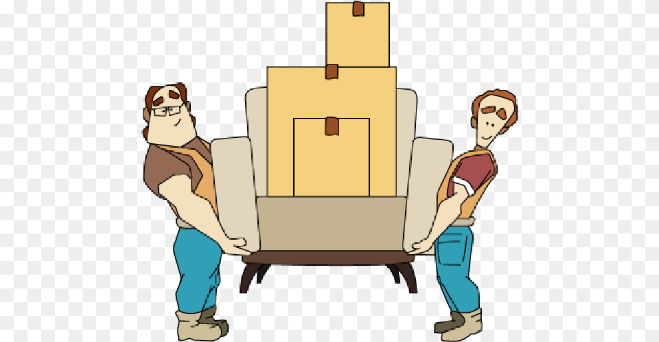 Billy Movers Cartoon, Box, Person, Clothing, Pants Free Png