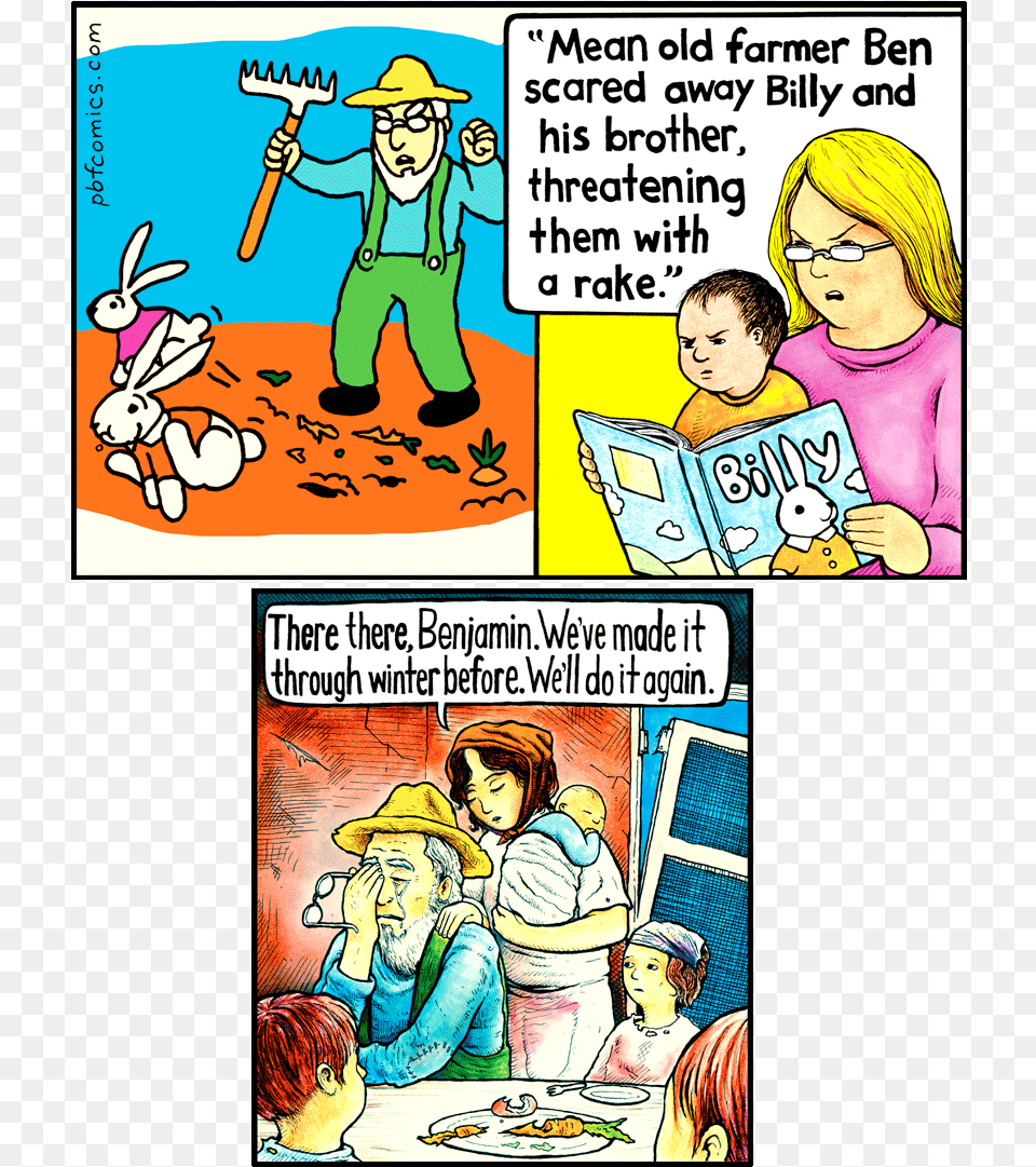 Billy The Bunny Comics, Book, Publication, Baby, Person Png