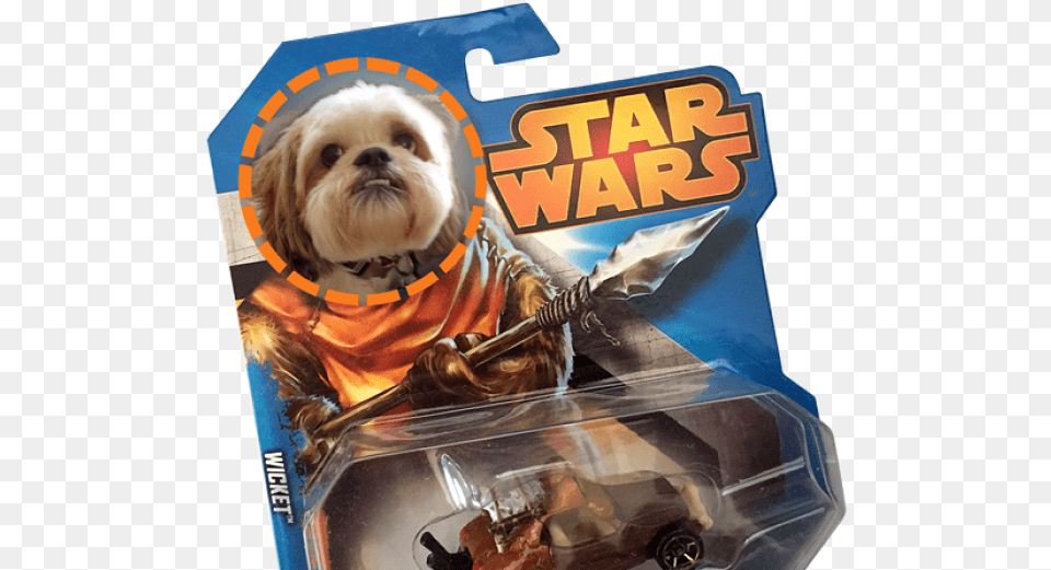 Billy The Lhasa Apso Ewok Hot Wheels Star Wars Character Car Ewok, Animal, Canine, Dog, Mammal Free Png Download