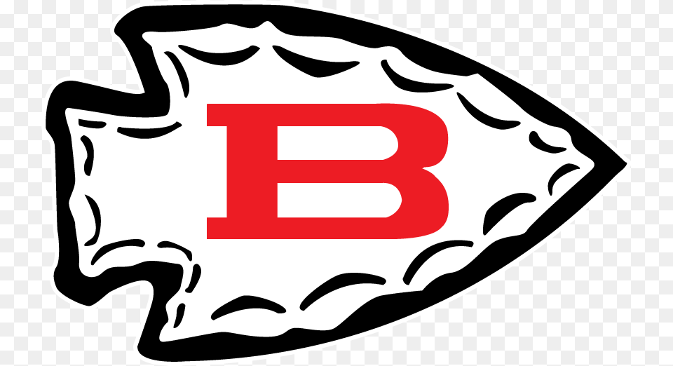 Biloxi High School Indians, Person, Text, Stencil, Weapon Png Image