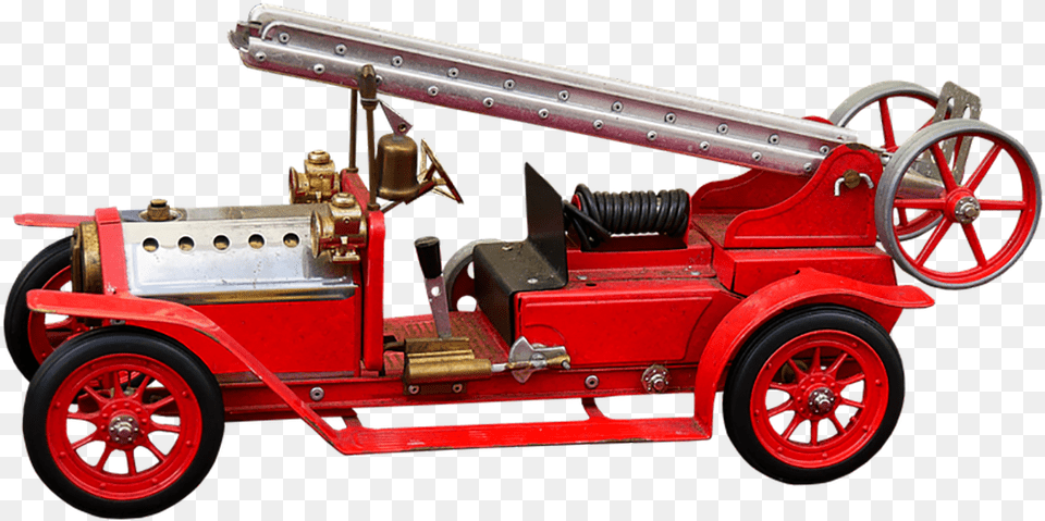 Bim Object Camion De Bombero Antiguo Dibujo, Machine, Wheel, Car, Transportation Png