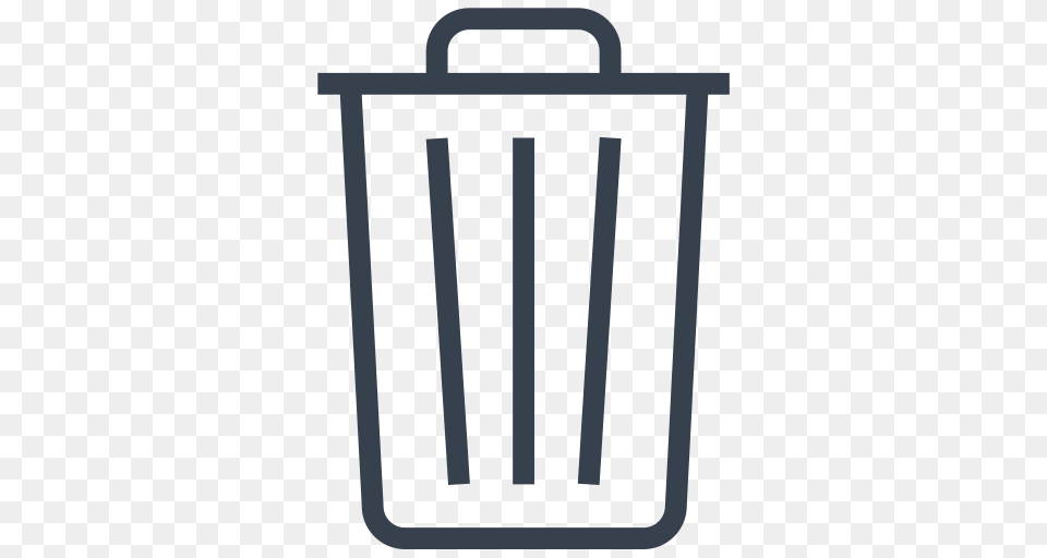 Bin Delete Empty Out Recycle Remove Trash Icon, Basket, Tin, Can, Trash Can Free Png