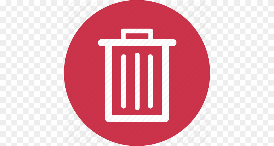 Bin Delete Garbage Recycle Remove Trash Icon Free Transparent Png