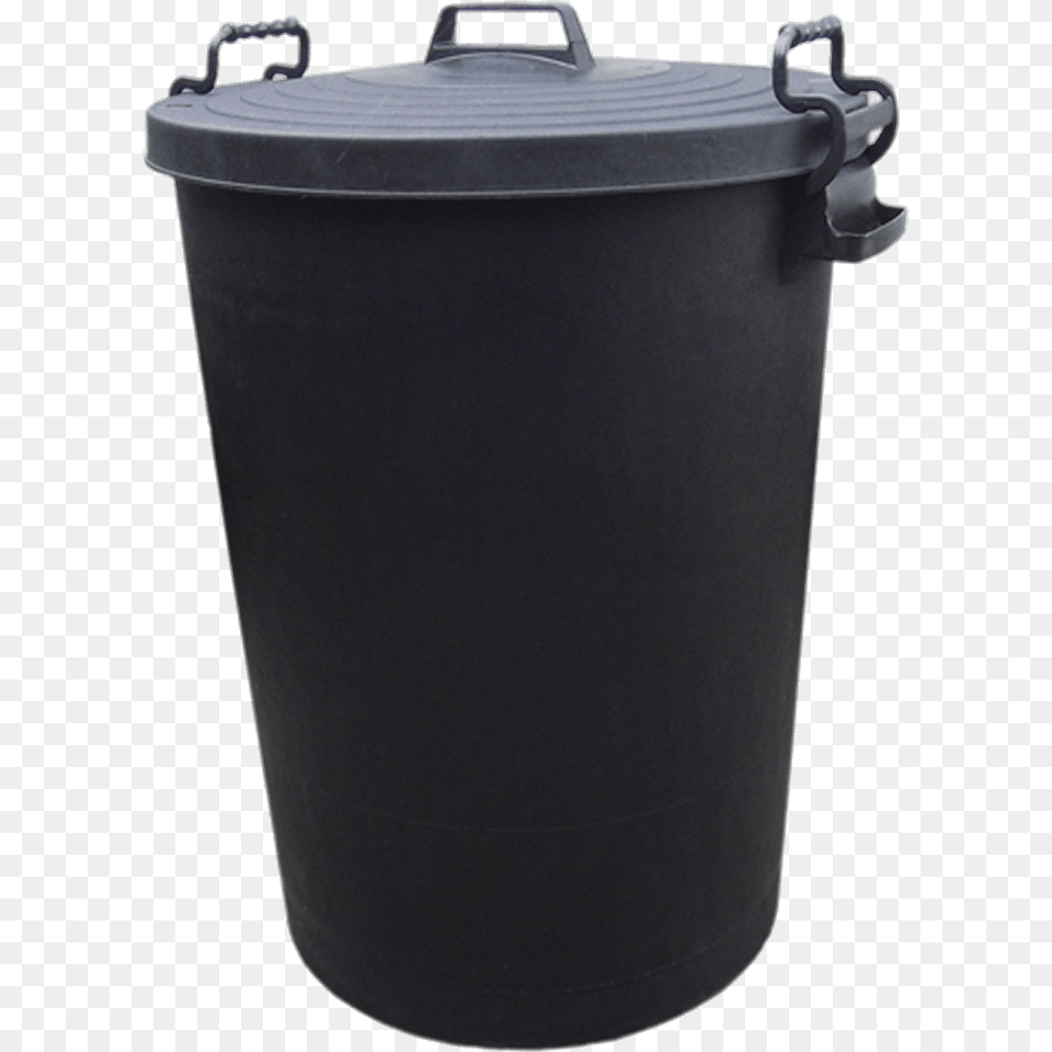 Bin Refuse Black, Tin, Can, Trash Can Png Image