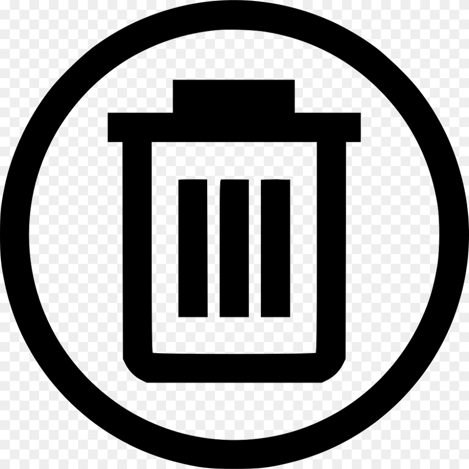 Bin Trash Can U Turn Road Sign, Stencil, Ammunition, Grenade, Weapon Png