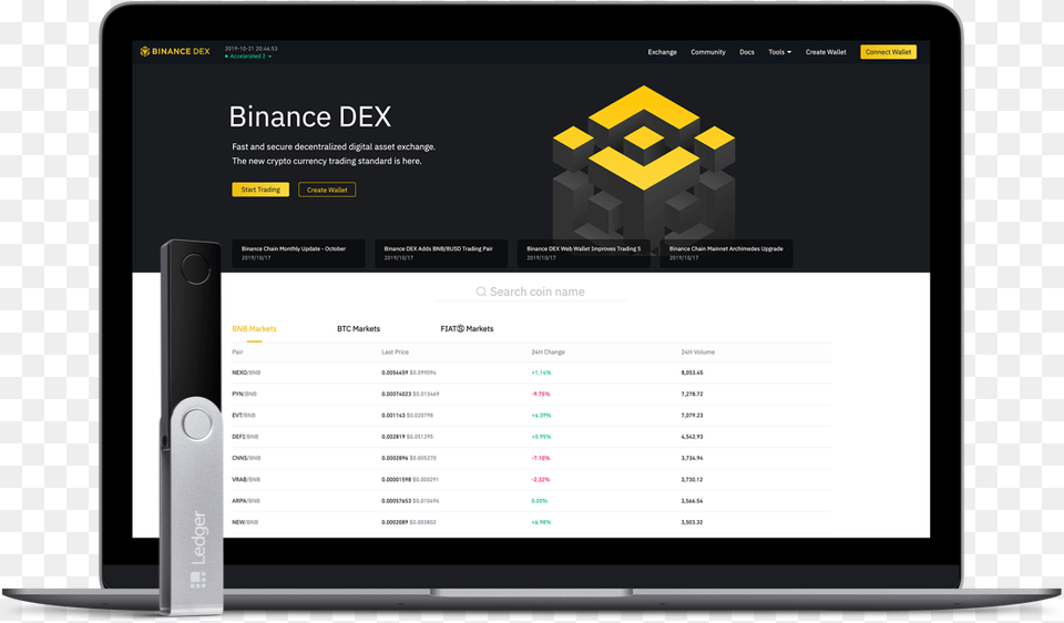 Binance Dex Site Utility Software, Computer, Electronics, Computer Hardware, Screen Free Png