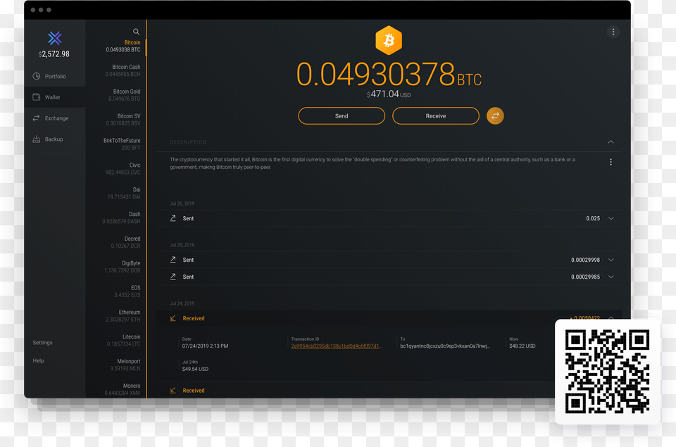 Binance Wallet Dex, File, Page, Text, Qr Code Png