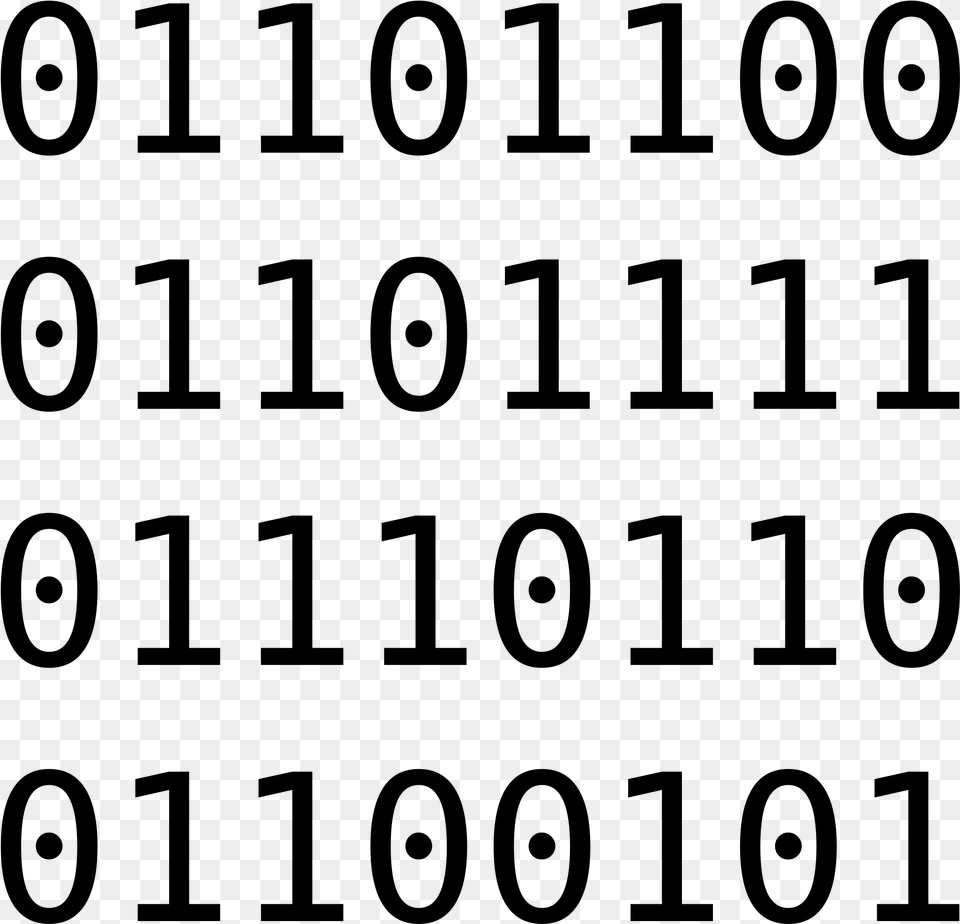 Binary Background Vectors Circle, Gray Png Image
