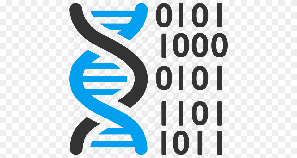 Binary Code Dna Structure Genetic Biology Genetic Engineering, Spiral, Text, Coil, Pattern Free Png Download