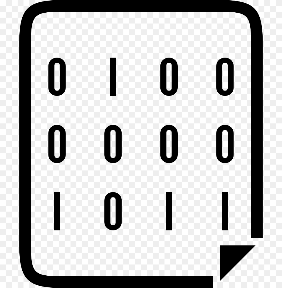 Binary Code Icon Download, Text, Electronics, Mobile Phone, Phone Free Png