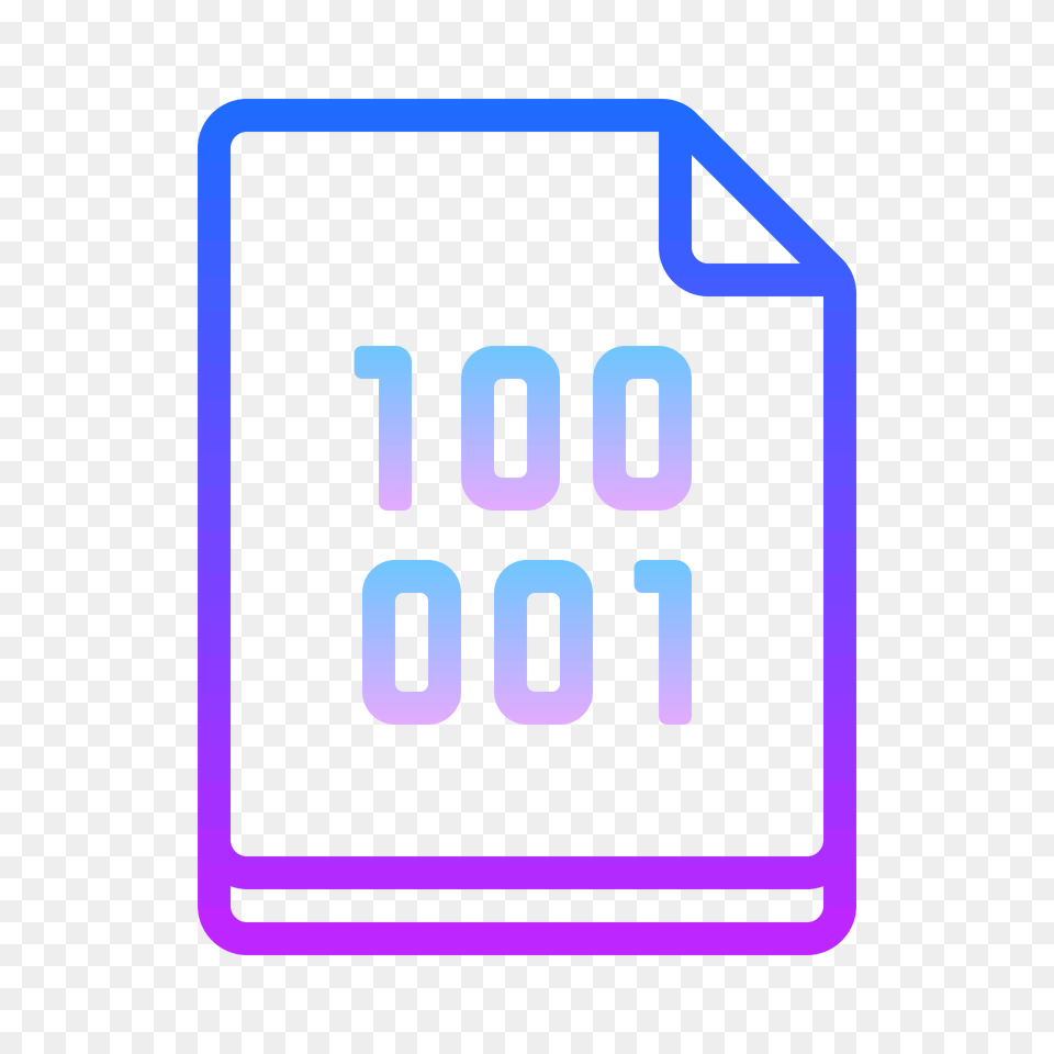 Binary Icon, Bus Stop, Outdoors, Computer Hardware, Electronics Free Png Download