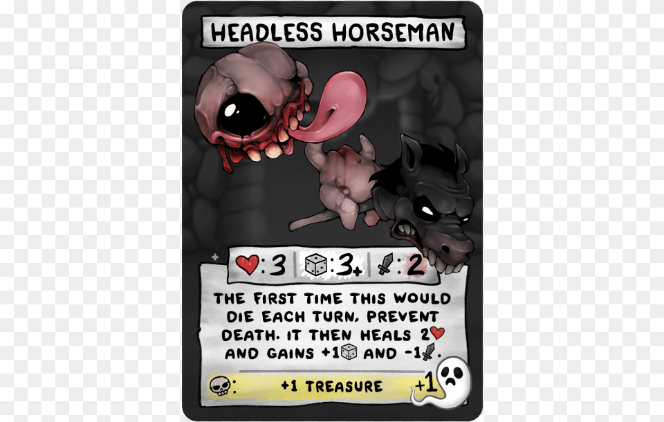 Binding Of Isaac Four Souls All Cards, Advertisement, Poster, Book, Comics Free Transparent Png