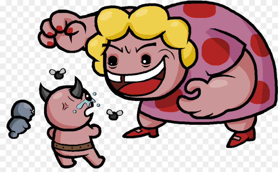 Binding Of Isaac Mom, Baby, Person, Face, Head Free Png