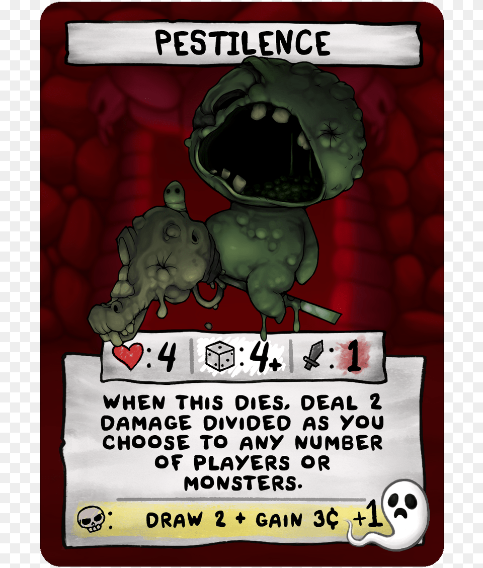 Binding Of Isaac Monter Card, Advertisement, Poster, Baby, Person Free Png Download