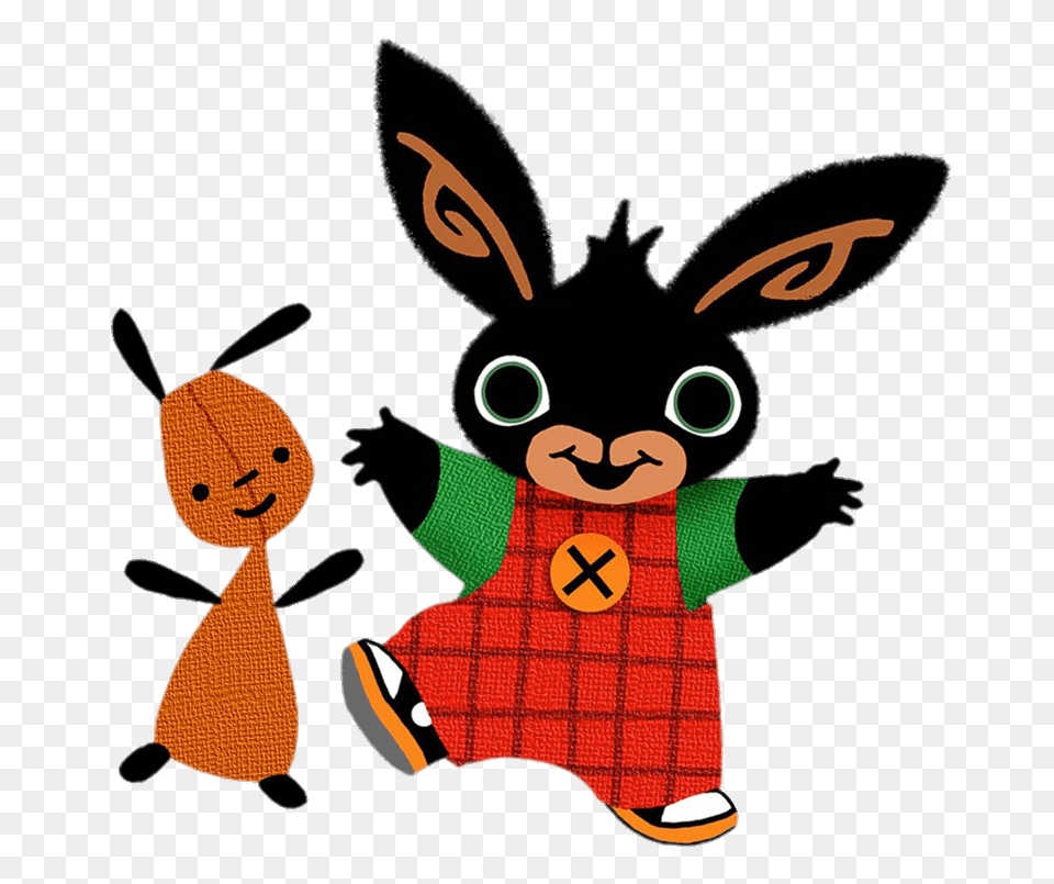 Bing Bunny And Flop Dancing, Toy, Cartoon Png