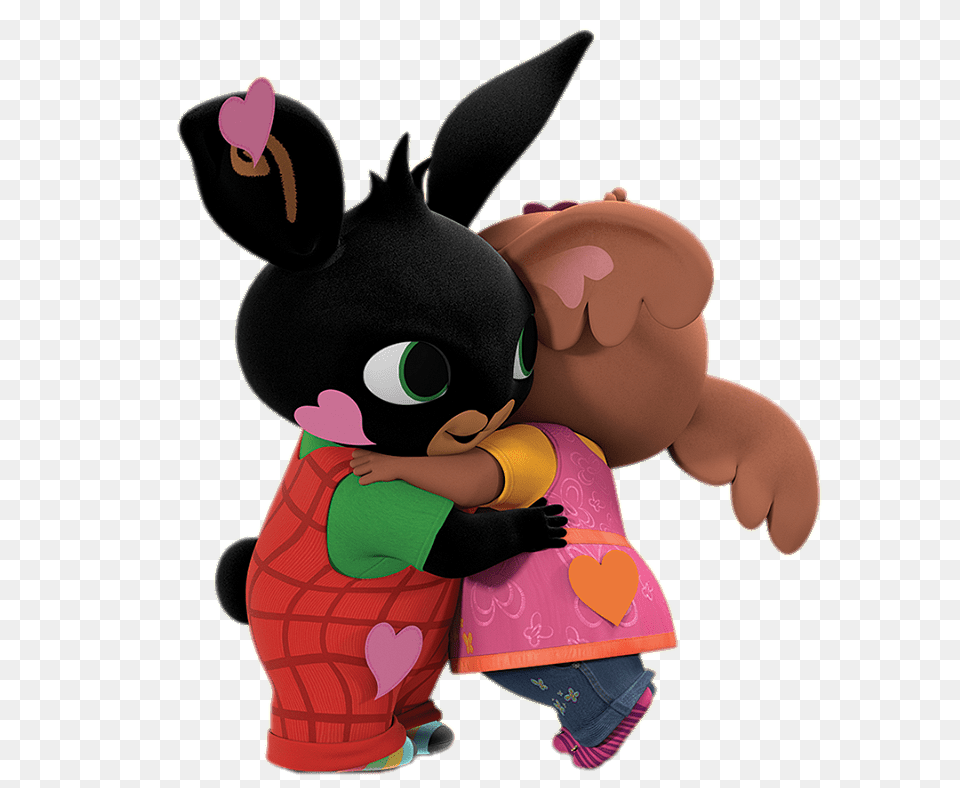 Bing Bunny And Sula Hugging, Toy Png Image