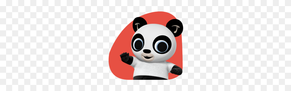 Bing Bunny Pando Emblem, Animal, Bear, Giant Panda, Mammal Free Transparent Png