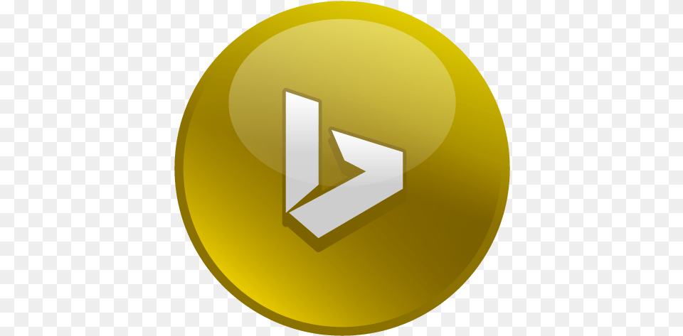 Bing Icon Bing Icon 3d, Symbol, Text, Number, Disk Free Png