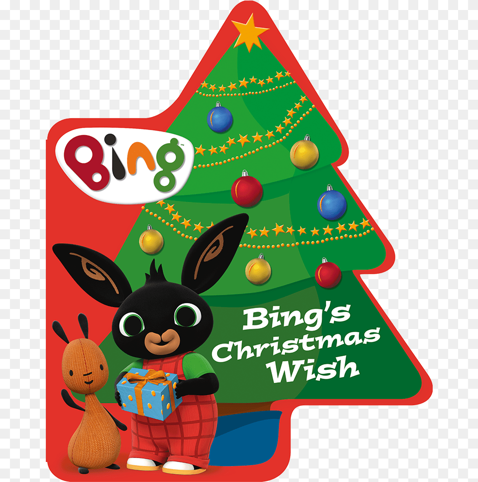 Bing S Christmas Wish Bings Christmas Wish, Toy, Christmas Decorations, Festival, Christmas Tree Free Png