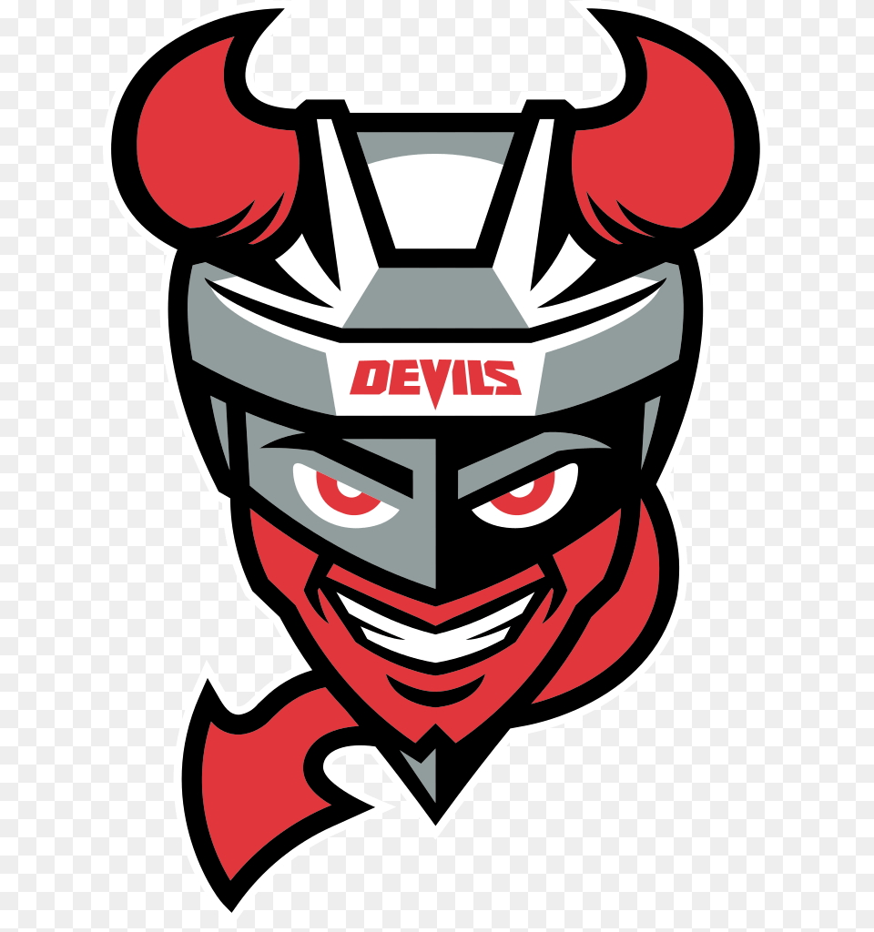 Binghamton Devils Logo, Emblem, Symbol, Ammunition, Weapon Png