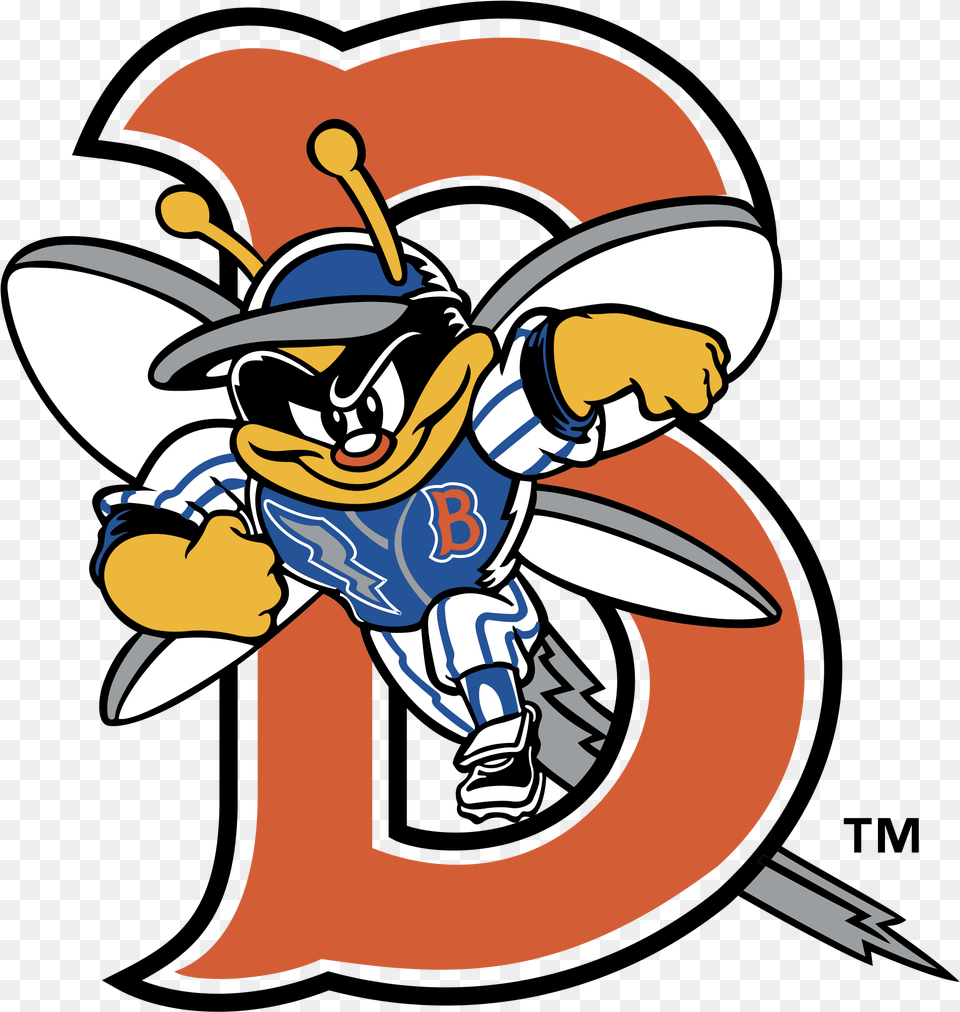 Binghamton Mets Logo, Cartoon, Animal, Bee, Insect Free Transparent Png